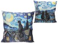 Poduszka z wypełnieniem/suwak - Inspirowana malarstwem V. van Gogh (CARMANI)