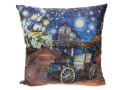 Poduszka z wypełnieniem/suwak - Inspirowana malarstwem V. van Gogh (CARMANI)