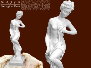 Figura kobiety 25cm wys. -alabaster grecki