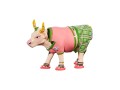 Krówka z tw. sztucznego - CowParade West Hartford 2003, Princess Preppy(ok. 9x14)