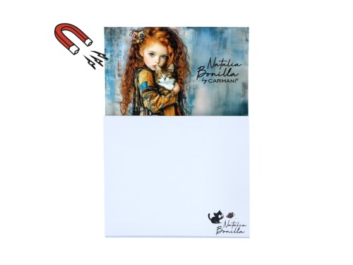 Notes magnetyczny 6x9cm - N. Bonilla (CARMANI)