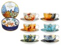Kpl. 6 filiżanek 230ml w okrągłym pudełku - V. van Gogh (CARMANI)