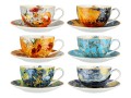 Kpl. 6 filiżanek 230ml w okrągłym pudełku - V. van Gogh (CARMANI)