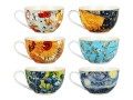 Kpl. 6 filiżanek 230ml w okrągłym pudełku - V. van Gogh (CARMANI)