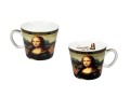 Filiżanka-espresso 90ml - L. da Vinci, Mona Lisa (CARMANI)