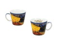 Filiżanka-espresso 90ml - V. Van Gogh, Taras Kawiarni w Nocy (CARMANI)