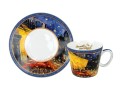 Filiżanka-espresso 90ml - V. Van Gogh, Taras Kawiarni w Nocy (CARMANI)
