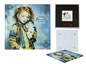 Podkładka szklana pod kubek - N. Bonilla (CARMANI)