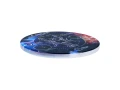 Kpl. 4 podkładek ceramicznych, okrągłe 10,5cm - Znaki zodiaku, Rak (CARMANI)