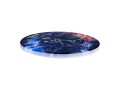 Kpl. 4 podkładek ceramicznych, okrągłe 10,5cm - Znaki zodiaku, Panna (CARMANI)