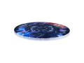 Kpl. 4 podkładek ceramicznych, okrągłe 10,5cm - Znaki zodiaku, Ryby (CARMANI)