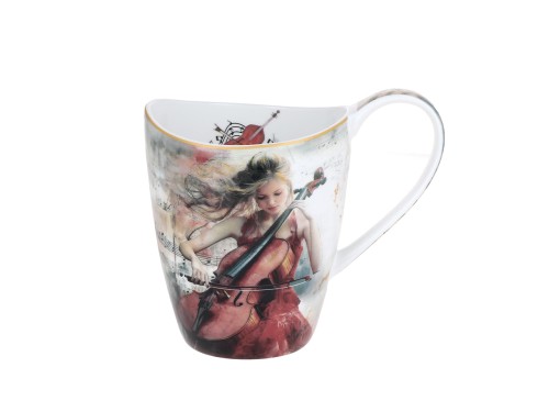 Kubek t. vanessa 350ml - L. Lozano, Music of the Female Soul (CARMANI)