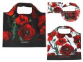 Torba na ramię, składana ok. 40x70cm - Floral story, Maki (CARMANI)