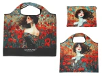 Torba na ramię, składana ok. 40x70cm - L. Lozano, Lady`s Floral Symphony (CARMANI)