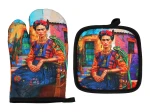 Kpl. Łapka i rękawica kuchenna - F. Kahlo, Autoportret (CARMANI)