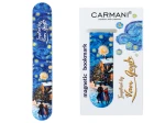 Zakładka magnetyczna - inspirowany malarstwem van Gogha, Świąteczna Noc pod gwiazdami (CARMANI)