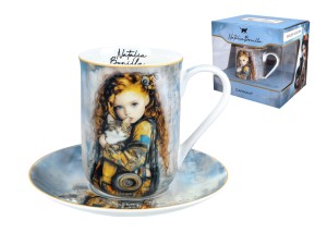 Kubek ze spodkiem - N. Bonilla, Kocie opowieści Mii (CARMANI)