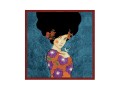 Apaszka z taminy 50x50cm  - H. Ozdemir, All my love is all I've got (CARMANI)