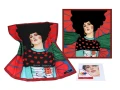 Apaszka z taminy 50x50cm - H. Ozdemir, Still don`t know my name (CARMANI)