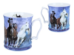 Kubek  480ml- Konie (CARMANI)