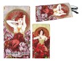 Etui na okulary, miękkie 9x18cm - A. Mucha, Kamienie Szlachetne, Topaz (CARMANI)