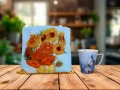 Torba śniadaniowa z tw. sztucznego - van Gogh, Słoneczniki (CARMANI)