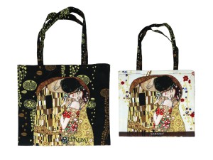 Torba śniadaniowa z tw. sztucznego - G. Klimt, Pocałunek (CARMANI)