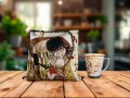 Torba śniadaniowa z tw. sztucznego - G. Klimt, Pocałunek (CARMANI)
