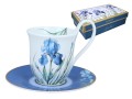 Filiżanka ze spodkiem  220ml - L. Lozano, Lady`s Floral Symphony (CARMANI)