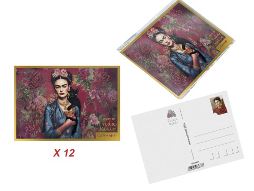 Kpl. 12 pocztówek - F. Kahlo (CARMANI)