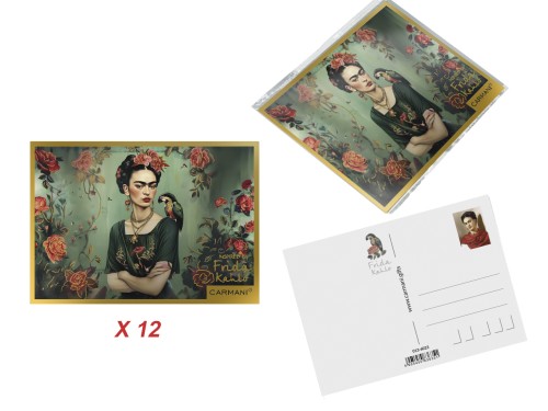 Kpl. 12 pocztówek - F. Kahlo (CARMANI)