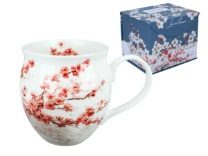 Kubek beczka 475ml - L. Lozano, Kwitnący krzew (CARMANI)