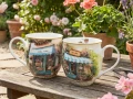 Kubek beczka 475ml - L. Lozano, Coffee & Flowers (CARMANI)