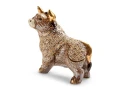 Byk Odważny, brązowy, ceramiczna figurka (DE ROSA)