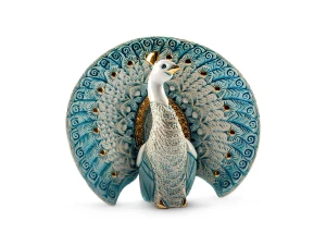 Paw biały, ceramiczna figurka (DE ROSA)