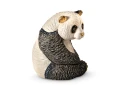 Panda siedząca, ceramiczna figurka (DE ROSA)