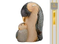 Pingwiny mama i dziecko, ceramiczna figurka (DE ROSA)