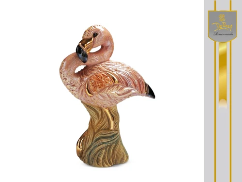 Flaming, ceramiczna figurka (DE ROSA)