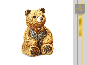 Miś, ceramiczna figurka (DE ROSA)