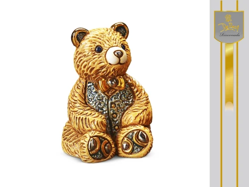 Miś, ceramiczna figurka (DE ROSA)