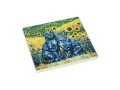 Kpl. 4 Podkładek ceramicznych pod kubek inspirowanych malarstwem V. van Gogh (CARMANI)