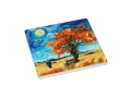 Kpl. 4 Podkładek ceramicznych pod kubek inspirowanych malarstwem V. van Gogh (CARMANI)