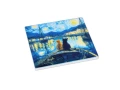 Kpl. 4 Podkładek ceramicznych pod kubek inspirowanych malarstwem V. van Gogh (CARMANI)