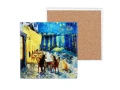 Kpl. 4 Podkładek ceramicznych pod kubek inspirowanych malarstwem V. van Gogh (CARMANI)
