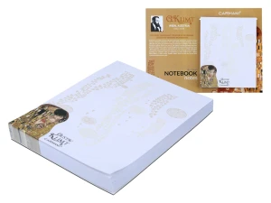 Notes - G. Klimt, Pocałunek (CARMANI)