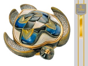 De Rosa, WODNY ŻÓŁW - urugwajska figurka z ceramiki