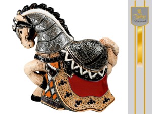 De Rosa, urugwajska figurka z ceramiki - Koń