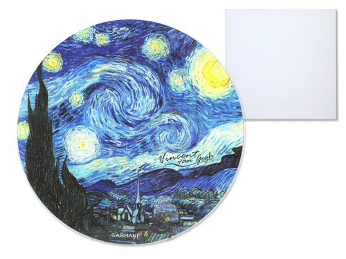 Deska szklana - V. van Gogh, Gwiaździsta Noc (CARMAI)