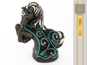 De Rosa, KOŃ - urugwajska figurka z ceramiki-gresu