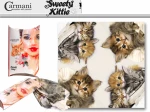 Carmani, chusta - apaszka Cat colour